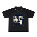 Striped V-Neck Soccer Jersey