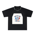 Striped V-Neck Soccer Jersey