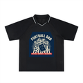 Striped V-Neck Soccer Jersey