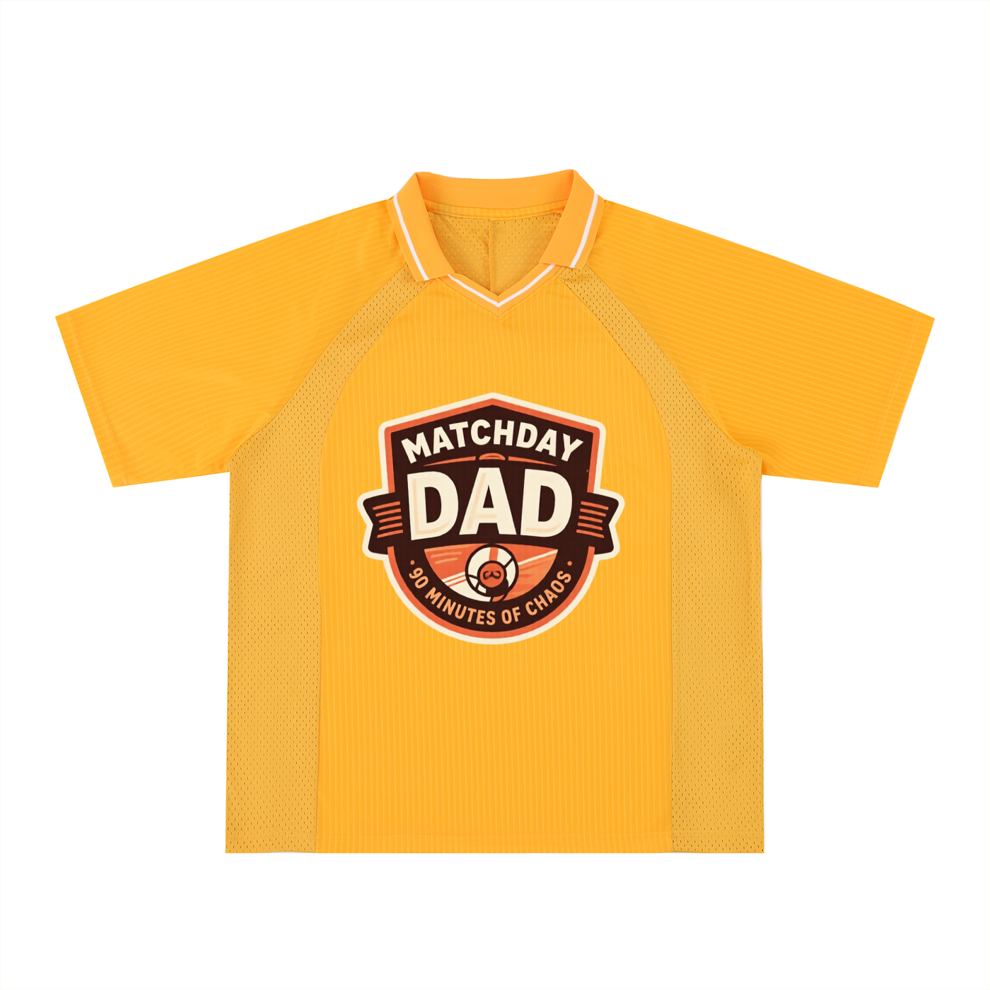 Striped V-Neck Soccer Jersey